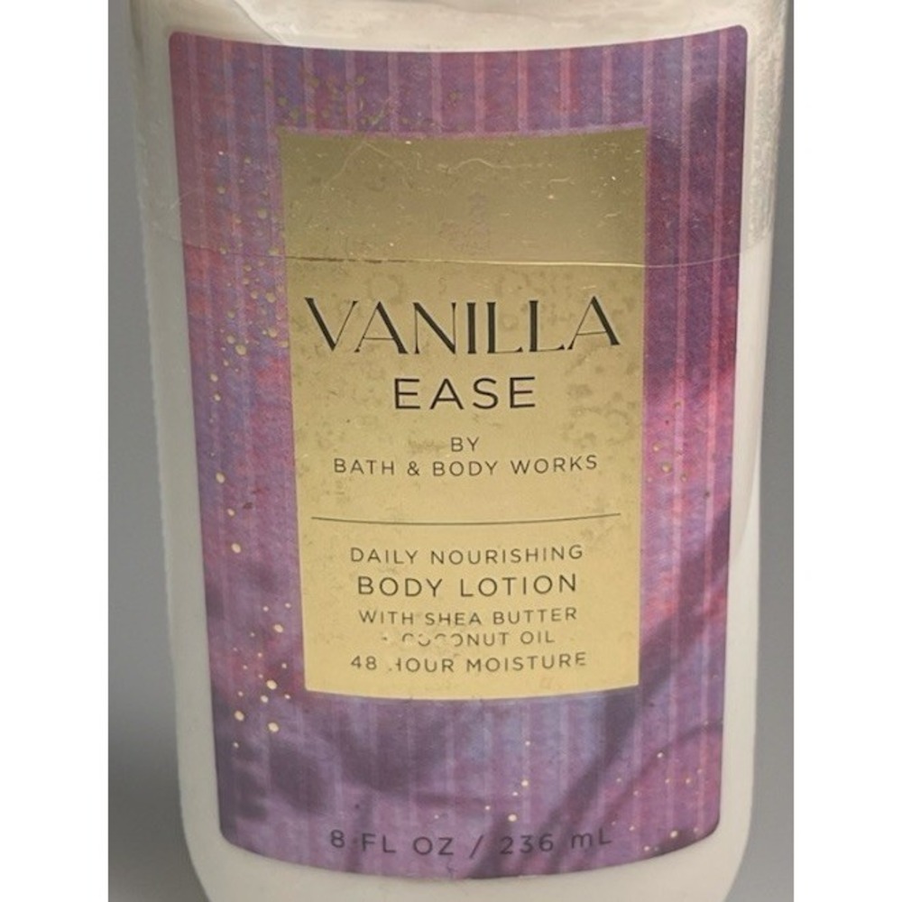 VANILLA EASE Bath & Body Works Daily Nourishing Body Lotion 8oz NEW